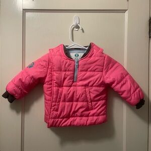 Pink Buckle Me Baby Coat